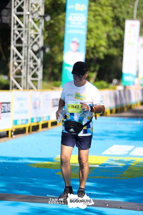Race photo from Taman Budaya x BOGORUN 2025