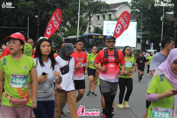 Race photo from Smartfren Run 2025 Vibes