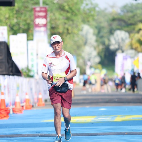 Race photo from BOGORUN 2026
