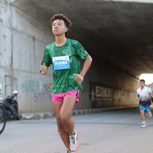 Race photo from KEDIRI HALF MARATHON 2026