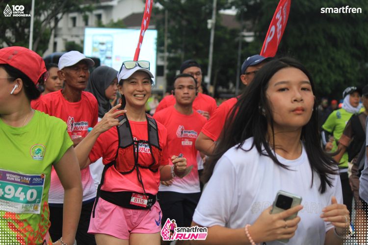 Race photo from Smartfren Run 2025 Vibes