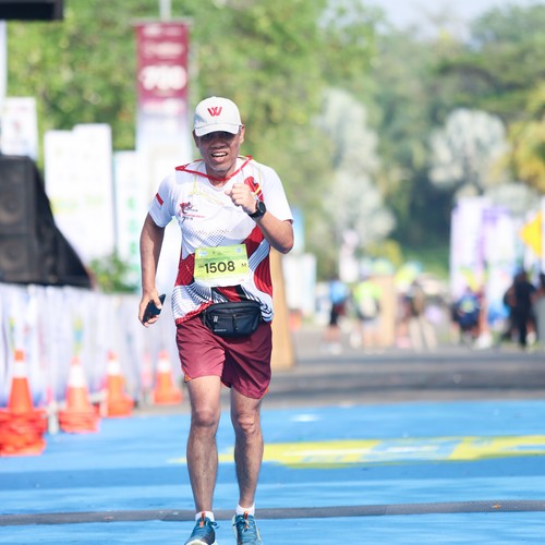 Race photo from BOGORUN 2026