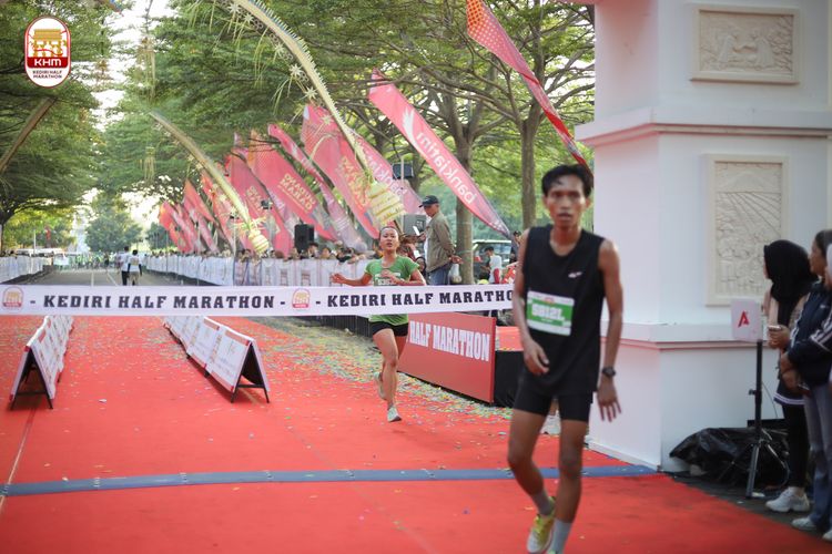 Race photo from Kediri Half Marathon 2024