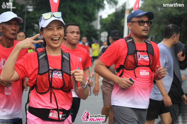 Race photo from Smartfren Run 2025 Vibes