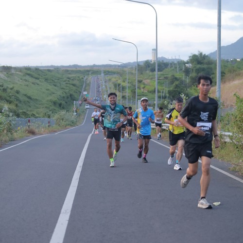 Race photo from KEDIRI HALF MARATHON 2026