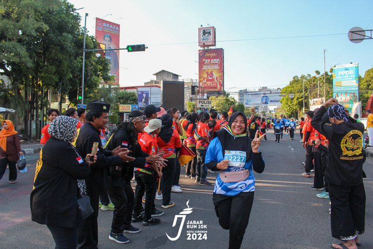 Race photo from Jabar Run 10K 2024