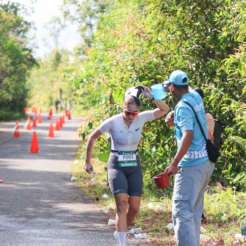 Race photo from Belitung Multisport Festival