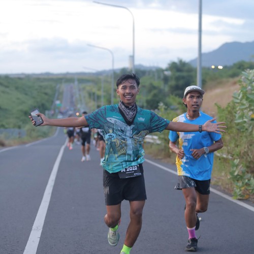 Race photo from KEDIRI HALF MARATHON 2026