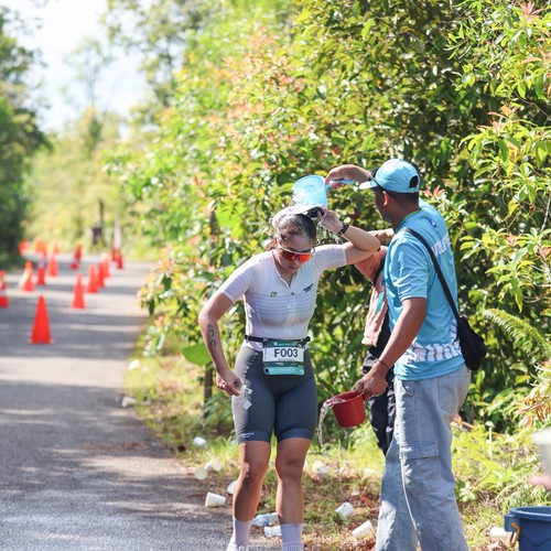 Race photo from Belitung Multisport Festival