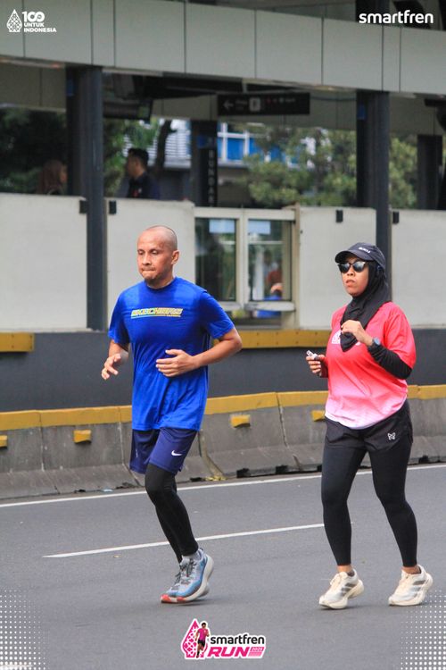 Race photo from Smartfren Run 2025 Vibes