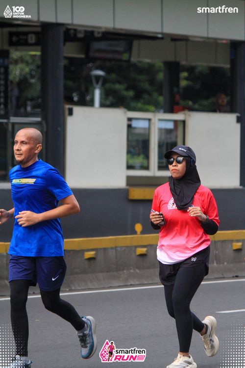 Race photo from Smartfren Run 2025 Vibes