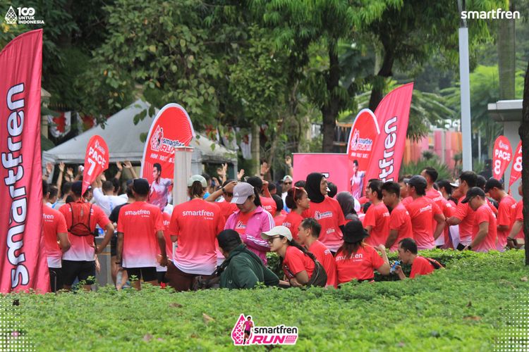 Race photo from Smartfren Run 2025 Vibes