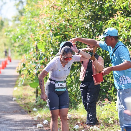 Race photo from Belitung Multisport Festival