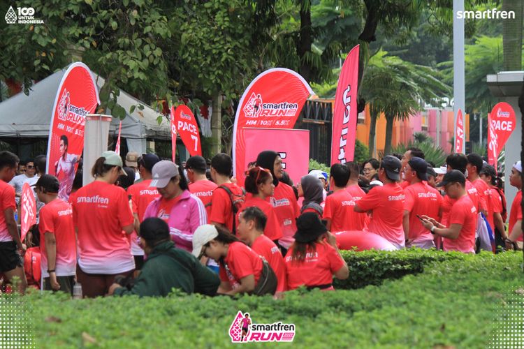 Race photo from Smartfren Run 2025 Vibes