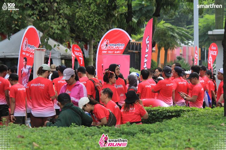 Race photo from Smartfren Run 2025 Vibes
