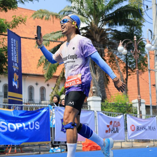 Race photo from SURABAYA ISOPLUS MARATHON 2026