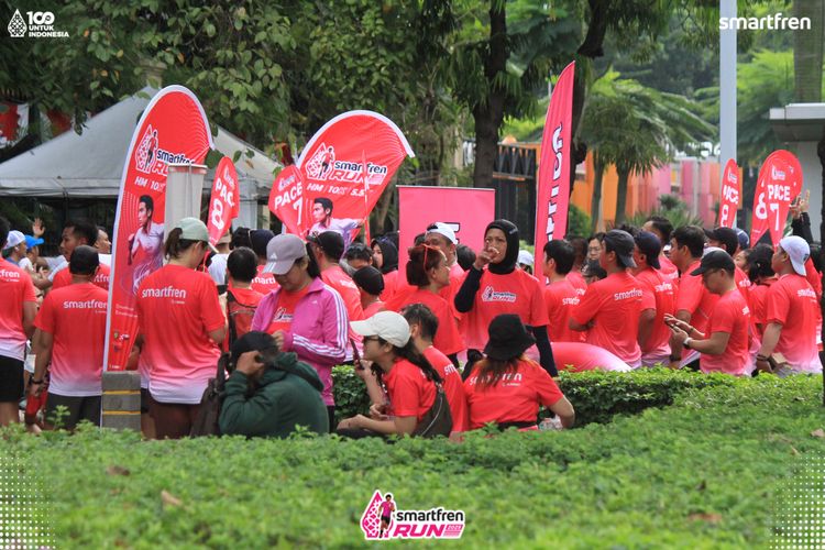 Race photo from Smartfren Run 2025 Vibes