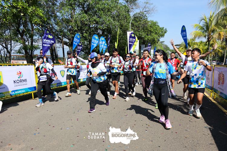 Race photo from Taman Budaya x BOGORUN 2025