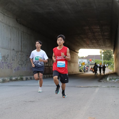Race photo from KEDIRI HALF MARATHON 2026
