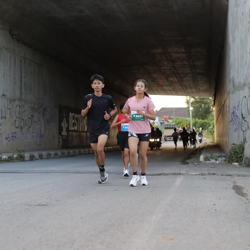 Race photo from KEDIRI HALF MARATHON 2026