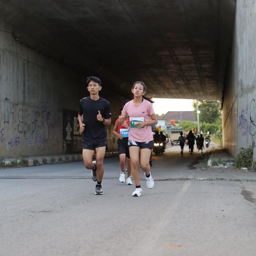 Race photo from KEDIRI HALF MARATHON 2026