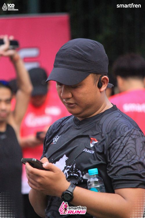 Race photo from Smartfren Run 2025 Vibes