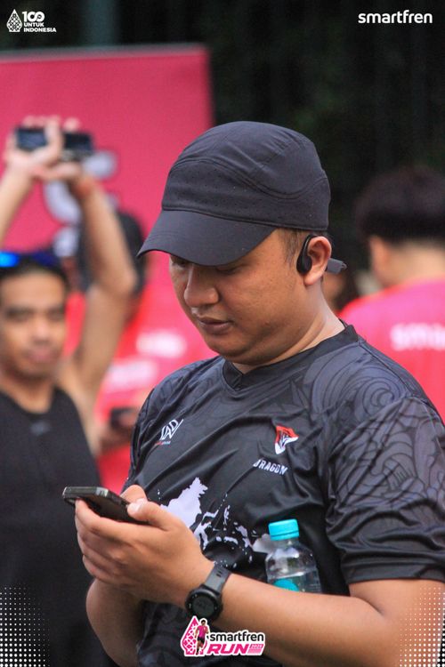 Race photo from Smartfren Run 2025 Vibes
