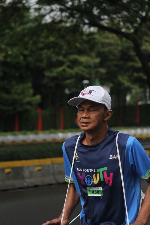 Race photo from Road to BAF Lions Run 2024