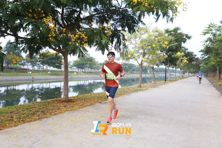 Race photo from ISOPlus Run 2024 Jakarta