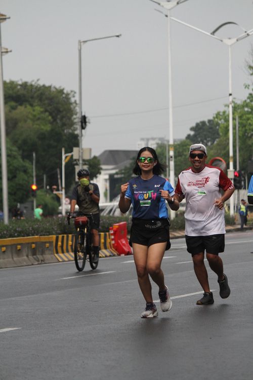 Race photo from Road to BAF Lions Run 2024