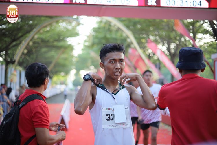 Race photo from Kediri Half Marathon 2024