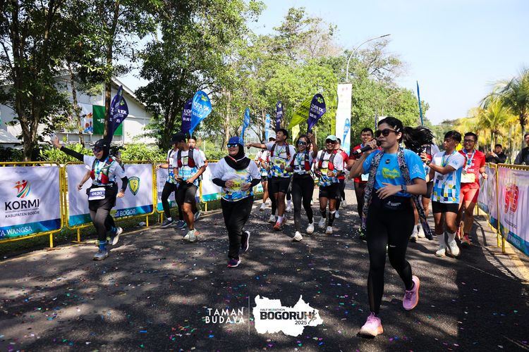 Race photo from Taman Budaya x BOGORUN 2025