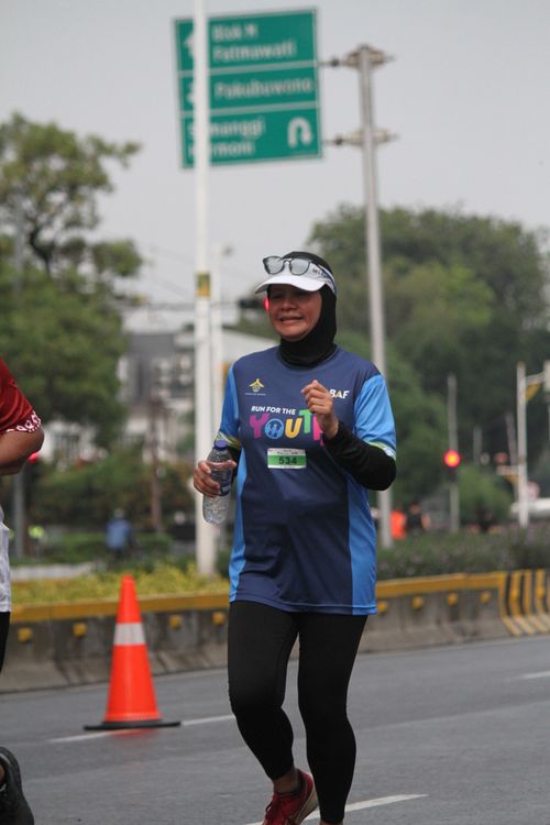 Race photo from Road to BAF Lions Run 2024