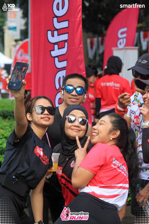 Race photo from Smartfren Run 2025 Vibes