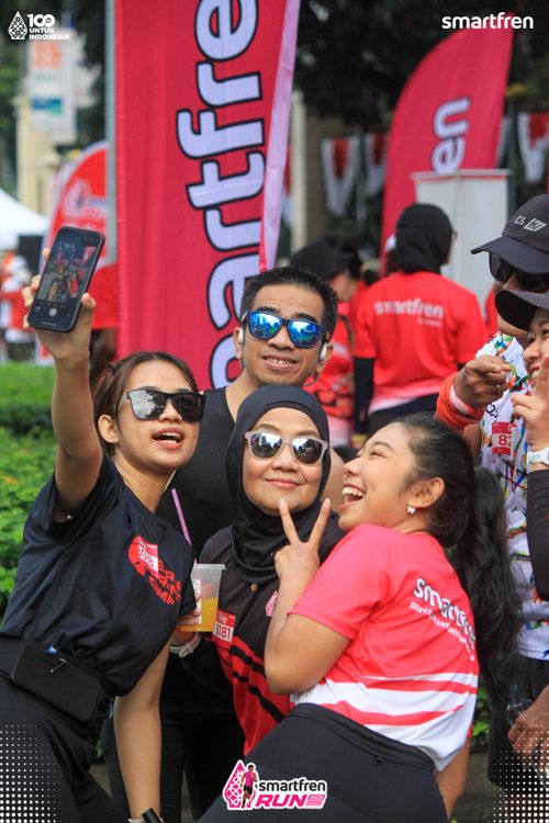 Race photo from Smartfren Run 2025 Vibes