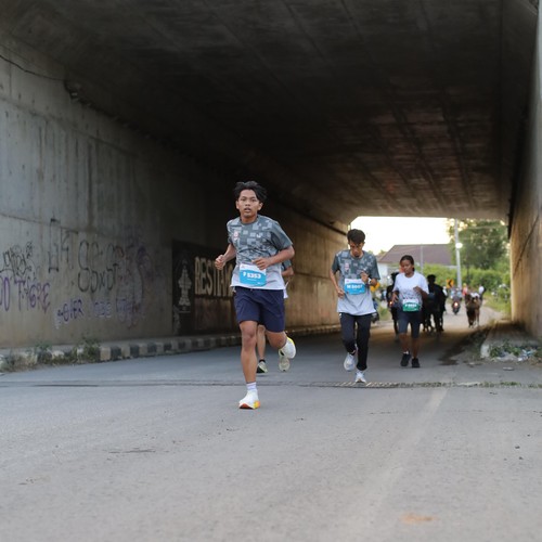 Race photo from KEDIRI HALF MARATHON 2026