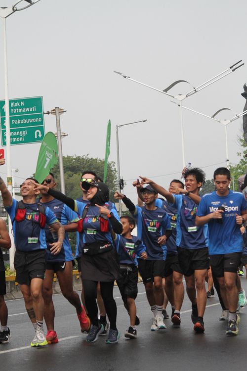 Race photo from Road to BAF Lions Run 2024