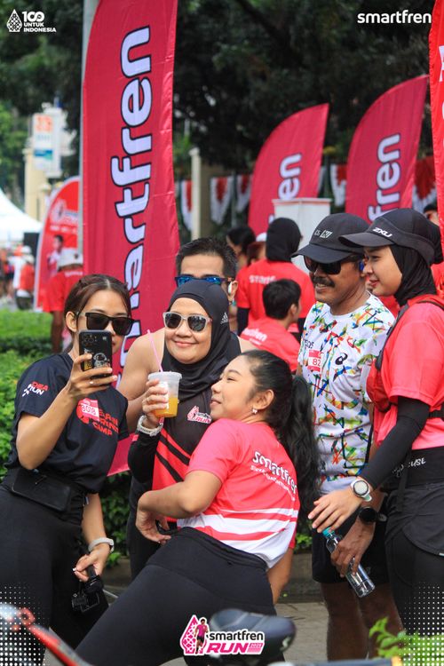 Race photo from Smartfren Run 2025 Vibes