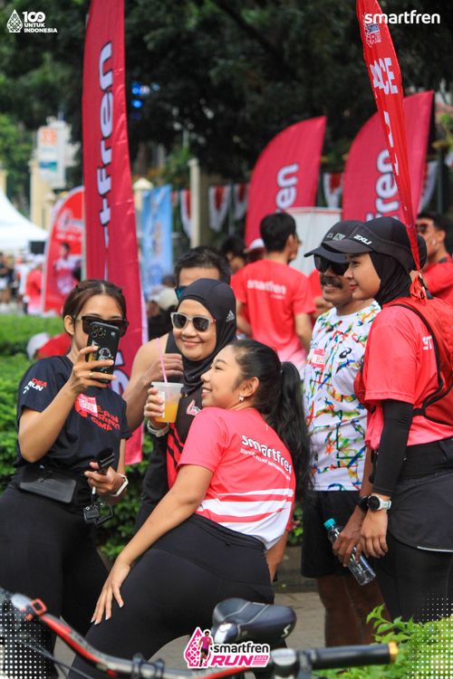 Race photo from Smartfren Run 2025 Vibes