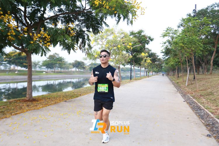 Race photo from ISOPlus Run 2024 Jakarta