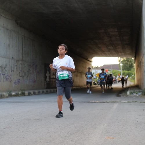 Race photo from KEDIRI HALF MARATHON 2026