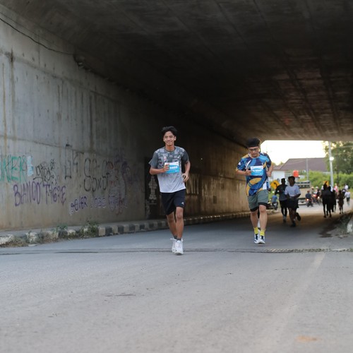 Race photo from KEDIRI HALF MARATHON 2026