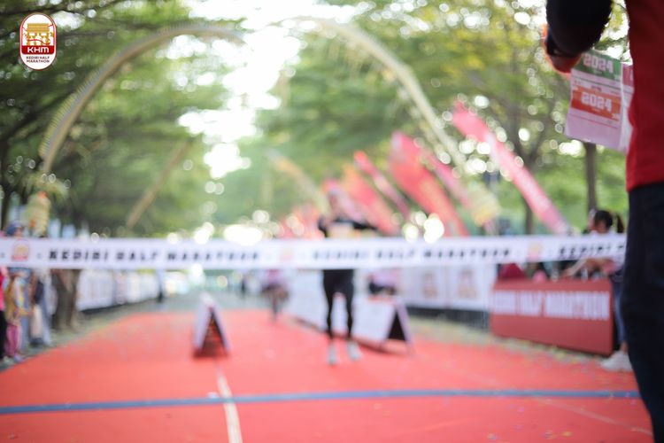 Race photo from Kediri Half Marathon 2024