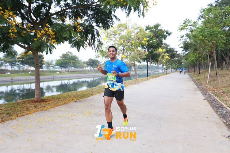 Race photo from ISOPlus Run 2024 Jakarta