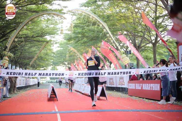 Race photo from Kediri Half Marathon 2024