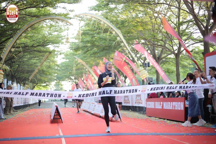Race photo from Kediri Half Marathon 2024