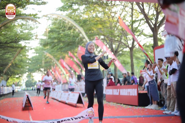 Race photo from Kediri Half Marathon 2024