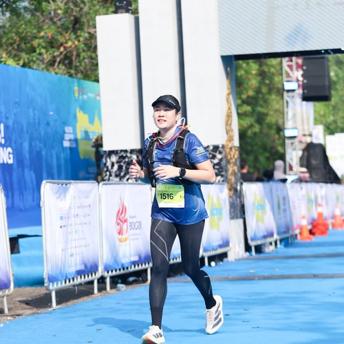 Race photo from BOGORUN 2026