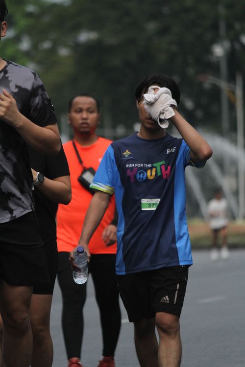 Race photo from Road to BAF Lions Run 2024