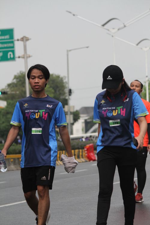 Race photo from Road to BAF Lions Run 2024